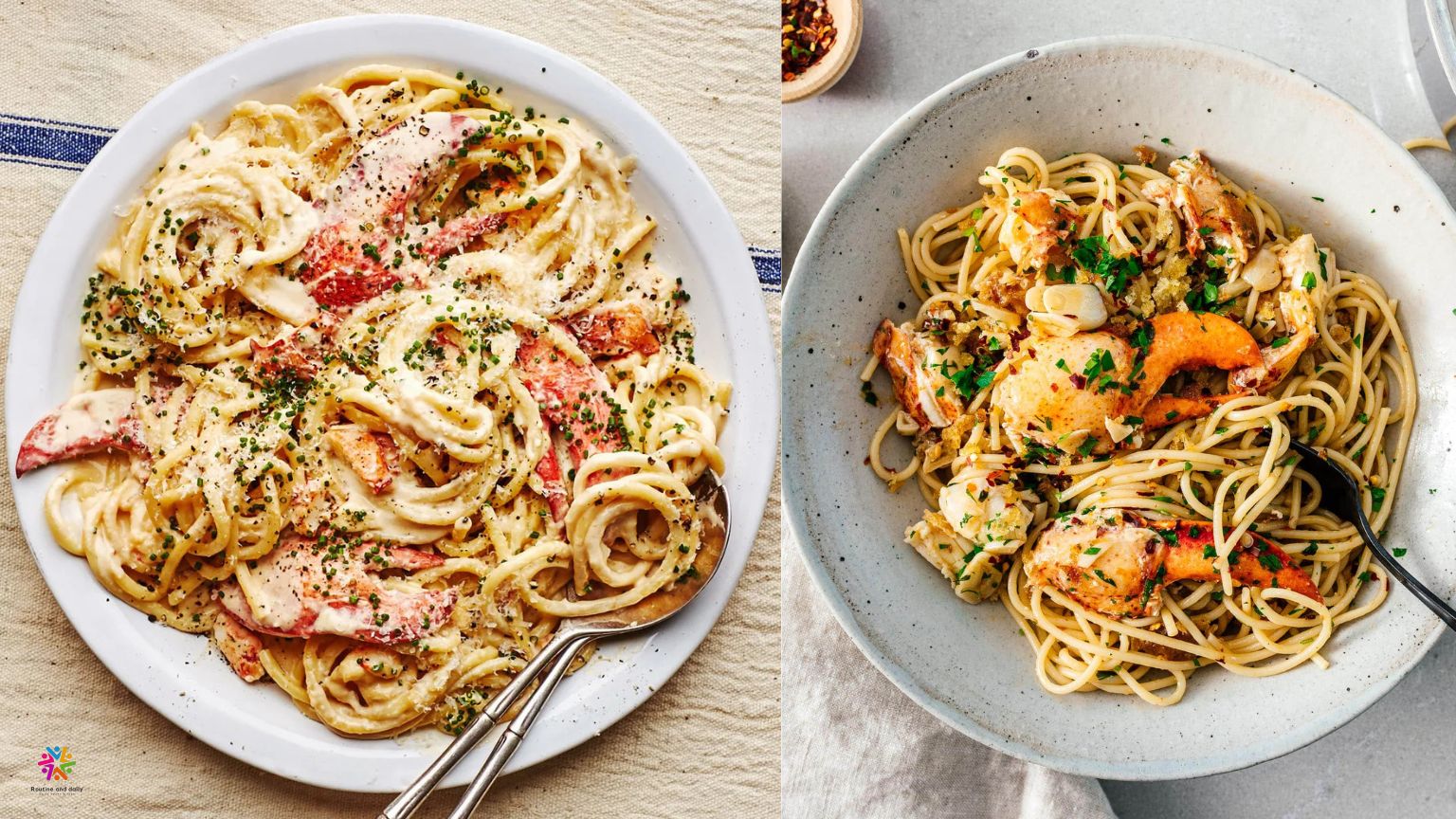 The Best Garlic Butter Lobster Pasta – Dinner In Under 30 Mins