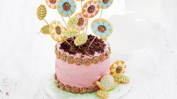 Flower Pot Cake